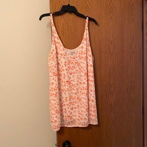Cabi XL pink leopard cami